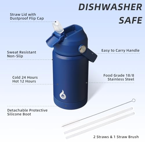 12oz Insulated Water Bottle