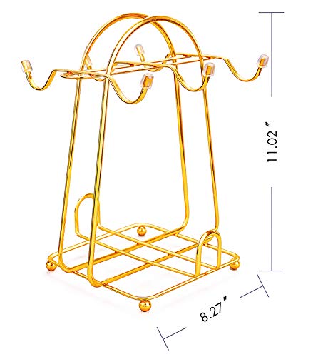 Home Storage Mug Hooks Coffee Mug Holder for Countetop