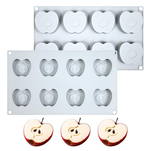 Appple Shaped Mousse Silicone Molds Chocolate Cake Mould Dessert Baking Form Cake Decorating Tools