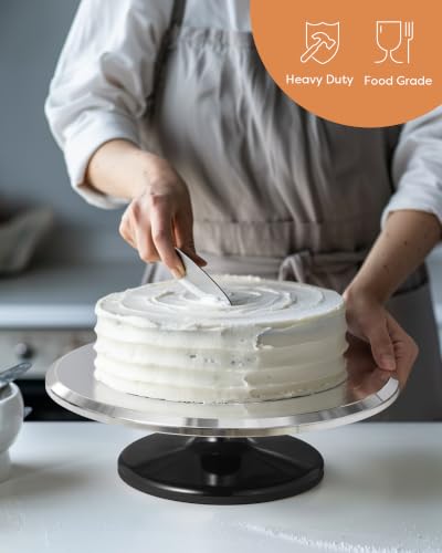 Aluminum Cake Stand Turntable for Party