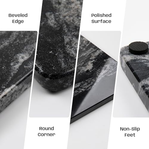 Black Marble Cutting Board