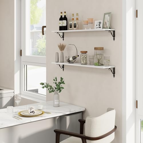 Floating Shelves for Wall Decor (2 Count)