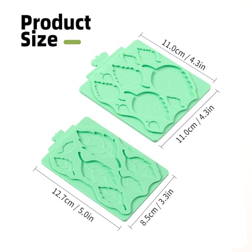 Silicone Leaf Molds (2 Count)