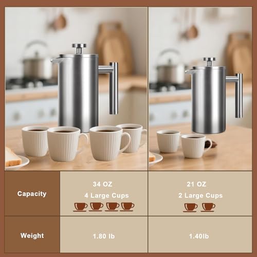 French Press 34 oz