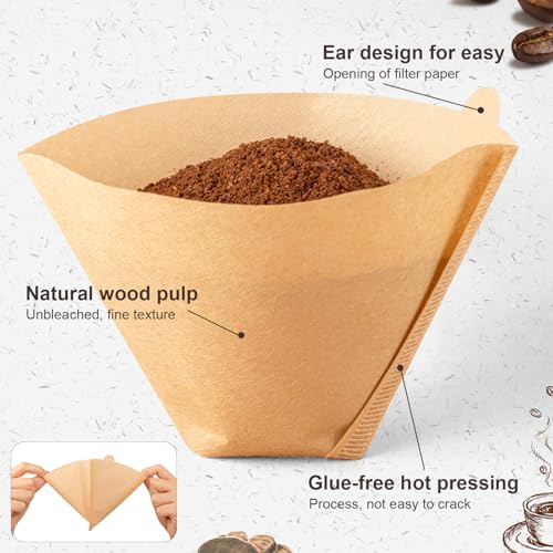 100 Count #4 Cone Coffee Filters 8 (400 Count)