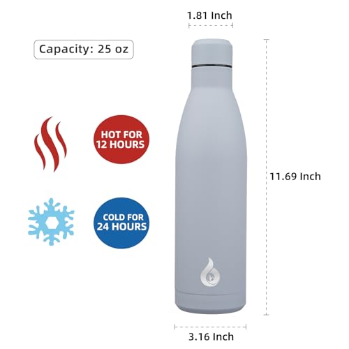 25 oz Insulated Stainless Steel Water Bottle
