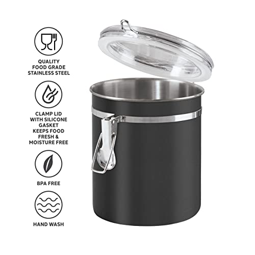 Stainless Steel Kitchen Canister 36 fl oz