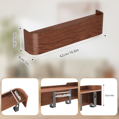Wall Mounted Coat Rack with Shelf