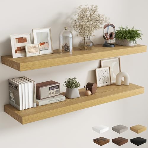 55 Inch Fireplace Mantel Shelf (2 Count)