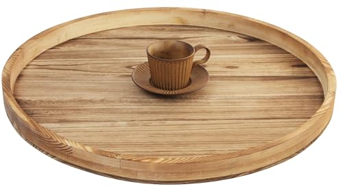 Round Ottoman Table Tray Round
