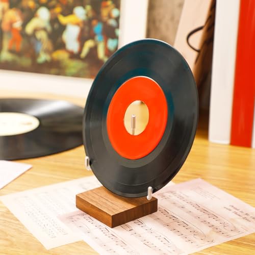 4 Pcs Rock Display Stand Wood Base (4 Count)
