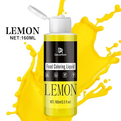 Lemon Food Coloring Liquid (6 Fl Oz)
