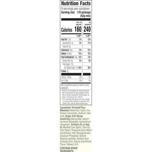 Favorites Super Moist Yellow Cake Mix (159 Ounce)