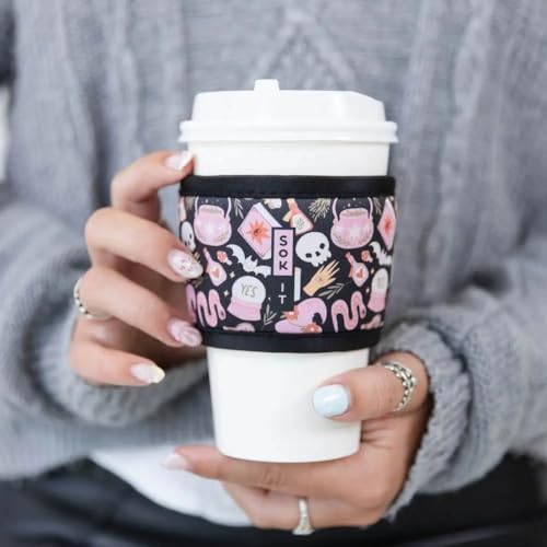 HotSok Coffee & Tea Reusable Insulated Neoprene Cup Sleeve