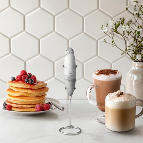 Powerful Milk Frother Wand With Duracell Batteries