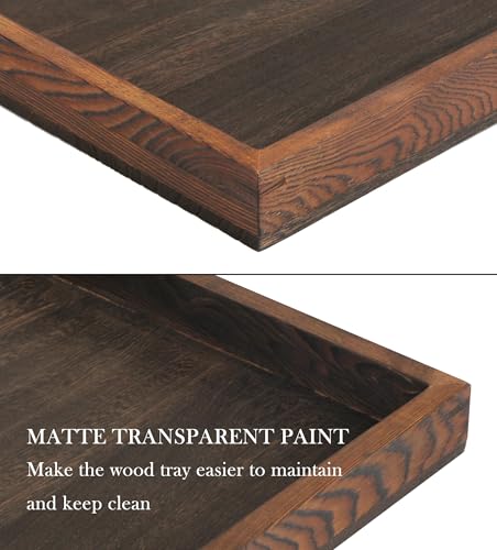 Extra Large Square Ottoman Table Tray 20"
