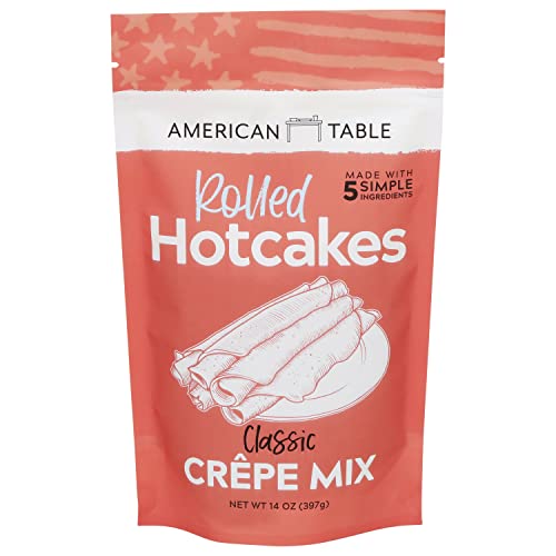 Classic Rolled Hotcakes Crepe Mix by American Table (14 Ounce)
