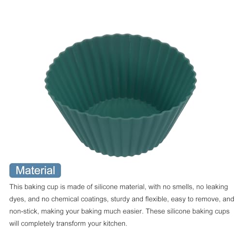 36Pcs Silicone Cupcake Liners