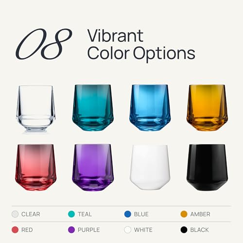 Unbreakable Stemless Wine Glasses (4 Count)
