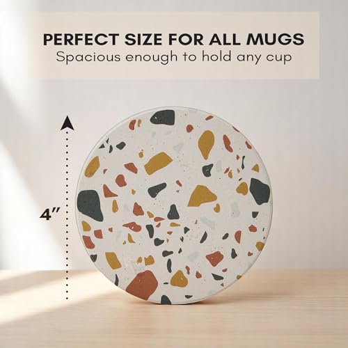 Terrazzo Coasters Set of 6 (6 Count)