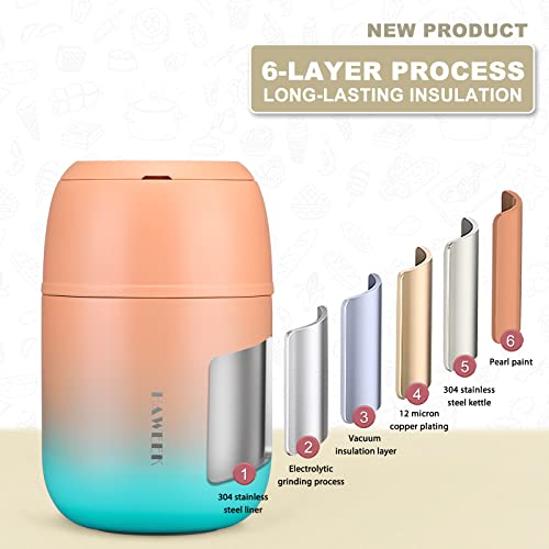 17oz Insulated Food Jar with Spoon