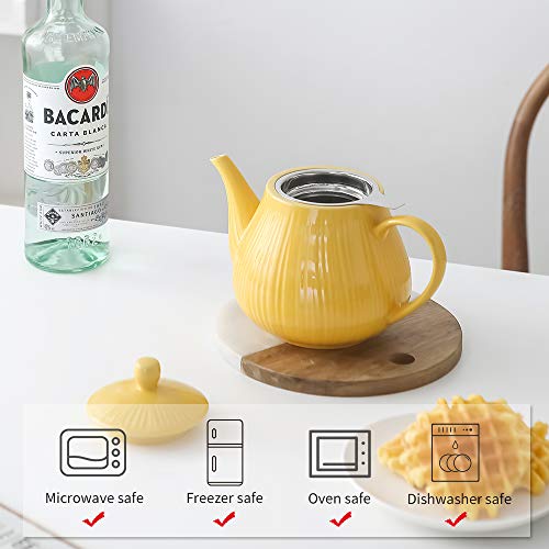 Ceramic Teapot with Infuser