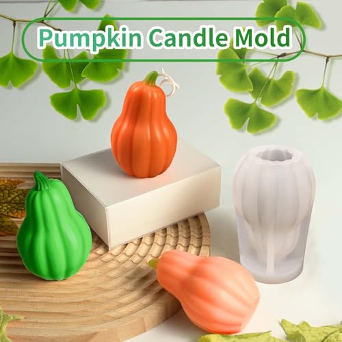 Pumpkin Candle Mold