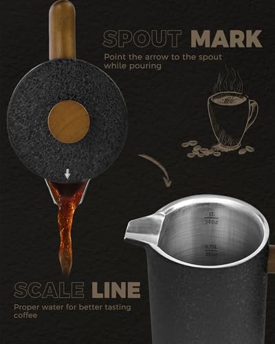 POLIVIAR French Press Coffee Maker