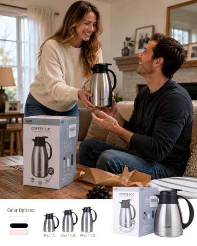 Insulated Coffee Carafe 34 Oz