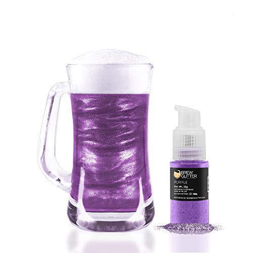 Brew Glitter Edible Drink Glitter Pump 1x 25g for Cocktails