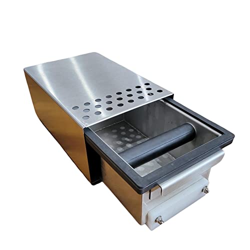 Stainless Steel Adjustable Control Knockbox Drawer