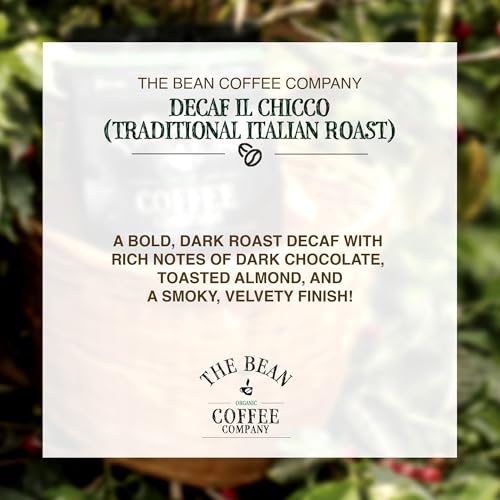 The Bean Organic Coffee Co. Decaf Il Chicco Italian (80 Ounce)