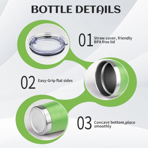 4 Pack 20oz Stainless Steel Travel Coffee Tumbler