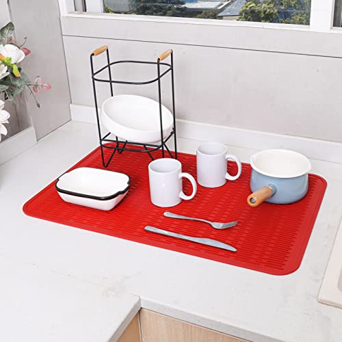 Silicone Dish Drying Mat for Multiple Usage