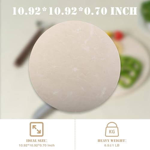 11 Inch Marble Round Cutting Board for Kitchen Countertop
