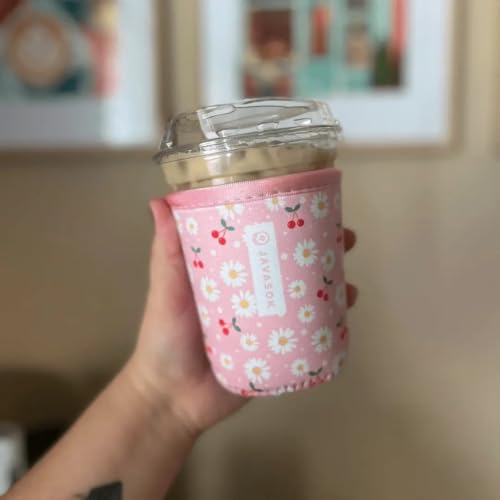 JavaSok Iced Coffee & Cold Soda Insulated Neoprene Cup Sleeve