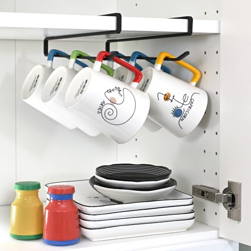 Coffee Mug Hanger for Cabinet (2 Count)