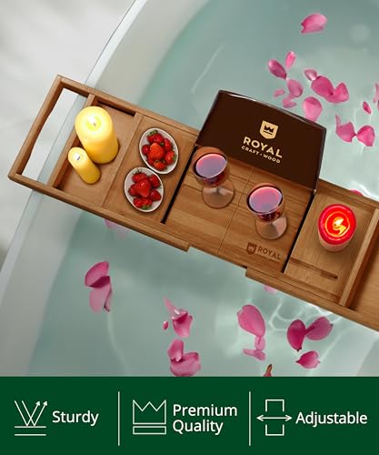 Trending Now Wood Bath Tray