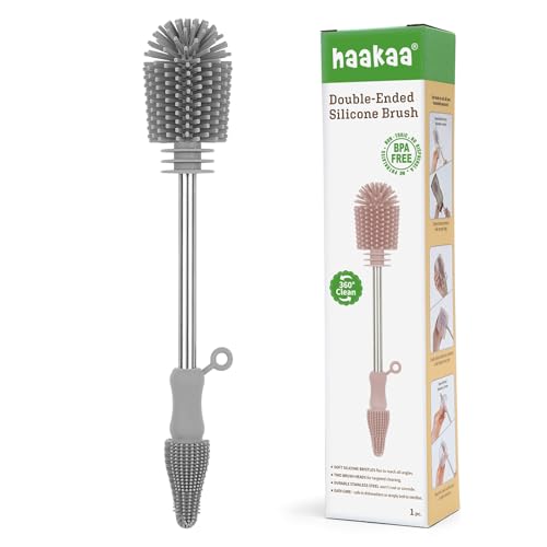 Silicone Bottle Brush for Baby Bottles & Crevices