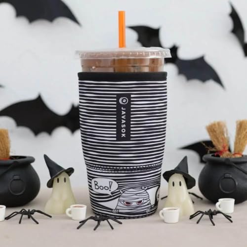 JavaSok Iced Coffee & Cold Soda Insulated Neoprene Cup Sleeve
