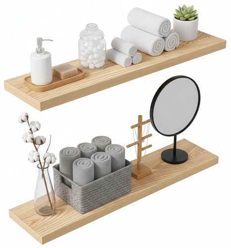 Floating Wall Shelves (2 Count)