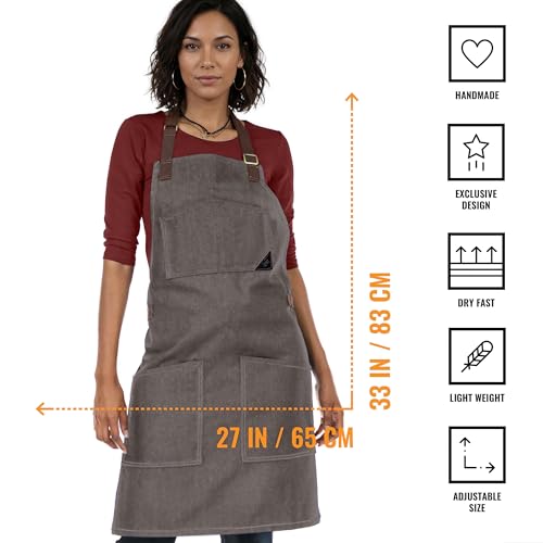 Chef Apron Smart Pockets