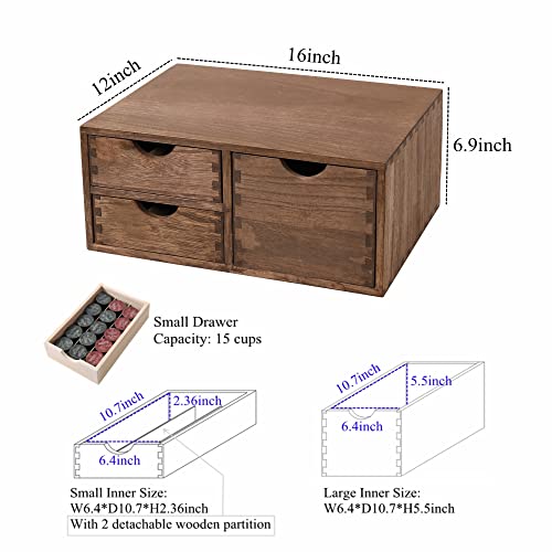 Coffee Pods Storage Drawer Holder for Capsules