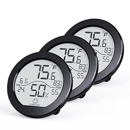 Indoor Digital Hygrometer Thermometer for Room Temperature Humidity Meter