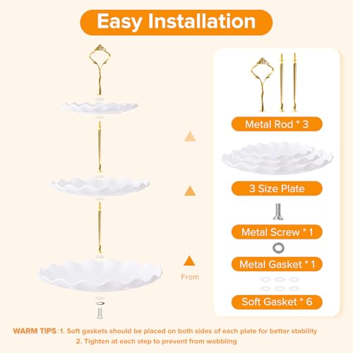 3 Tier Cupcake Stand Tower
