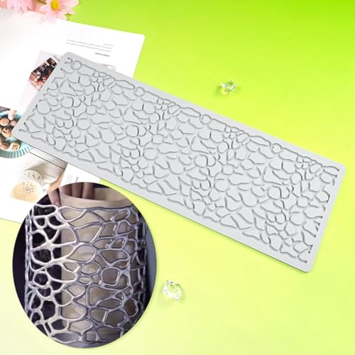 Hollow Out Irregular Pattern Lace Cake Border Cake Decorating Tool Fondant Mould Mat DIY Silicone Sugar Craft Cake Lace Mold