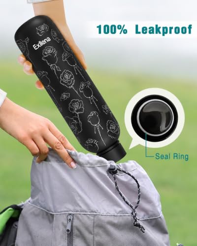 25oz Metal Water Bottle for Travel with Clip