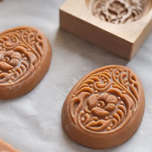 Wooden Springerle Cookie Molds for Baking