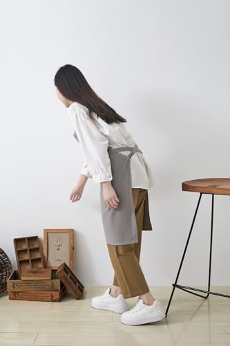 Cotton Linen Apron for Women