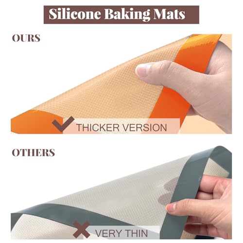 Silicone Baking Mat Set (4 Count)